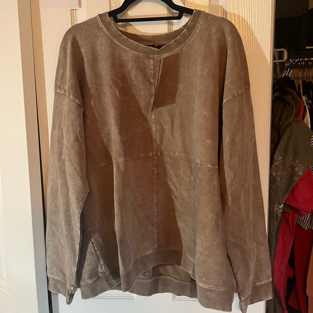 Brown Mono B Sweatshirt